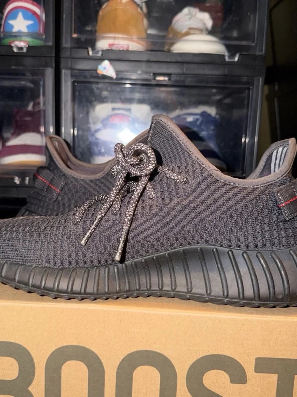 Yeezy Boost 350 V2 Black/Reflective Men’s Sneakers